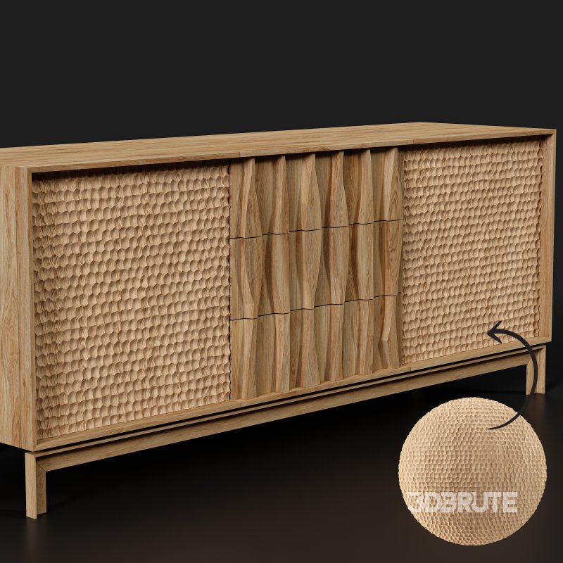 Art Wood 11 (Curve Wood-Seamless) Image 5