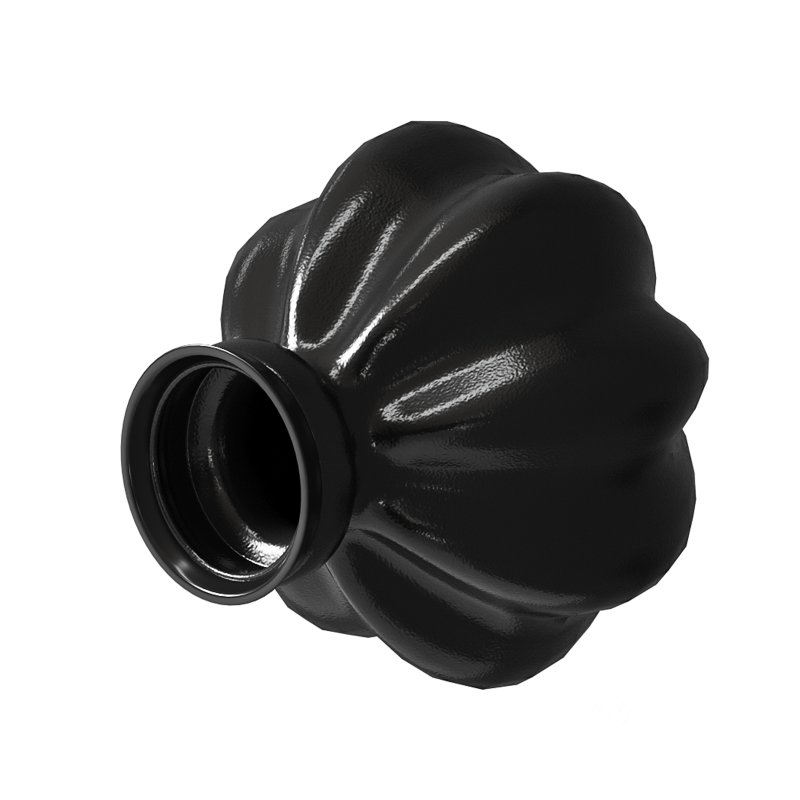 Cabinet Knob Wrought Iron Mission 1.5″ Dia Image 13