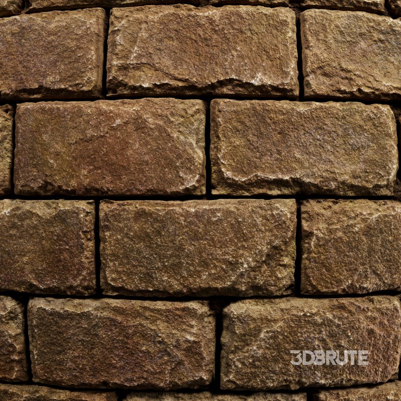 Stone Wall 05 (Seamless) Image 5
