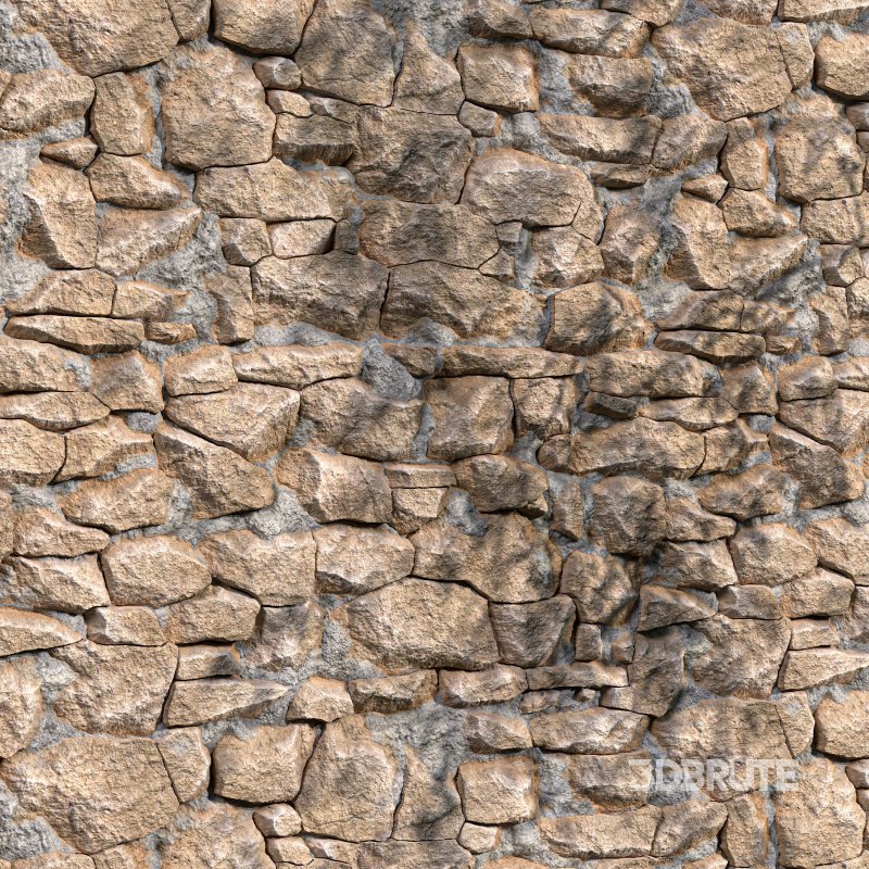Stone Wall 20 (Seamless) Image 4