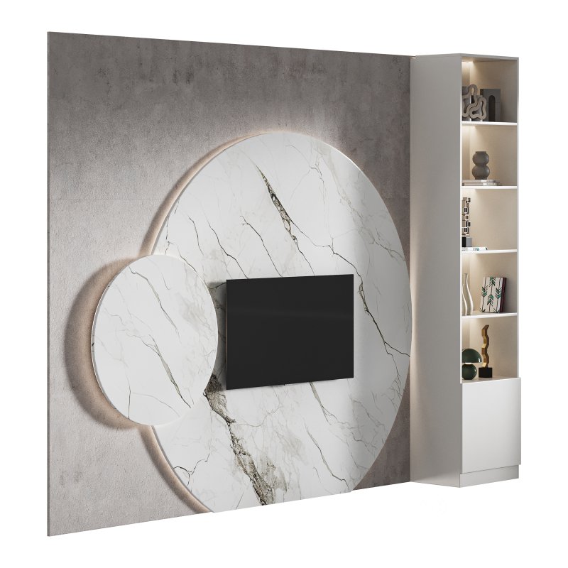 Modern TV Wall 017 Image 3