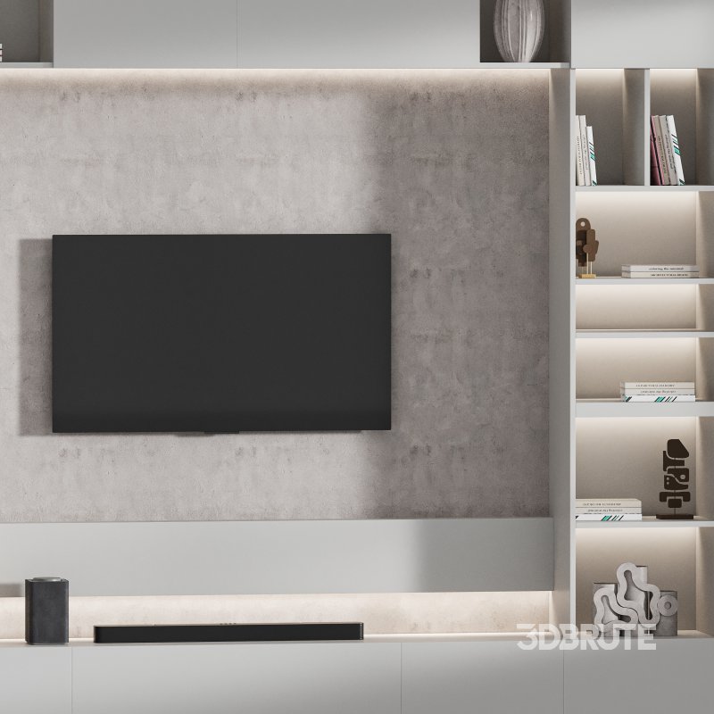 Modern TV Wall 027 Image 5
