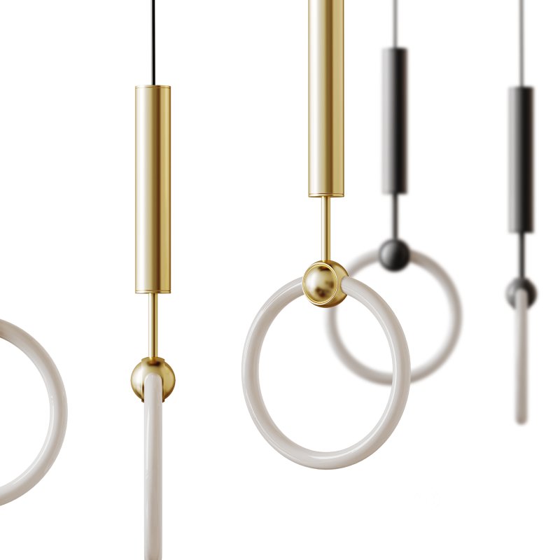 Modern Ring Chandelier Image 12