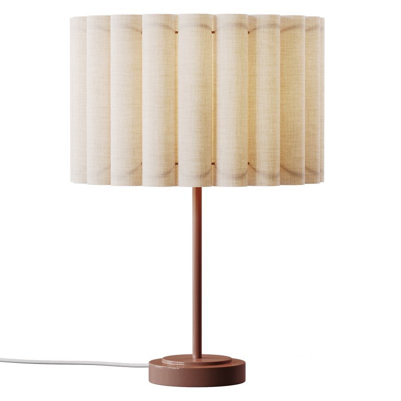 Tafellamp Lucina van linnen Image 4