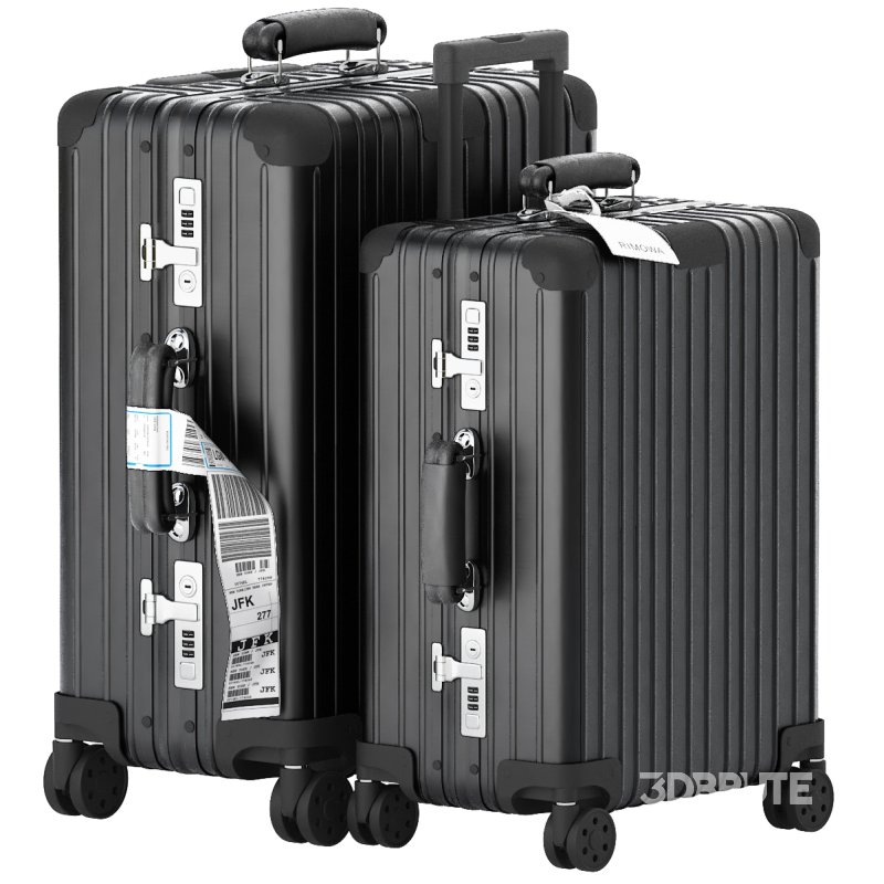 suitcase rimowa classic cabin in black Image 1