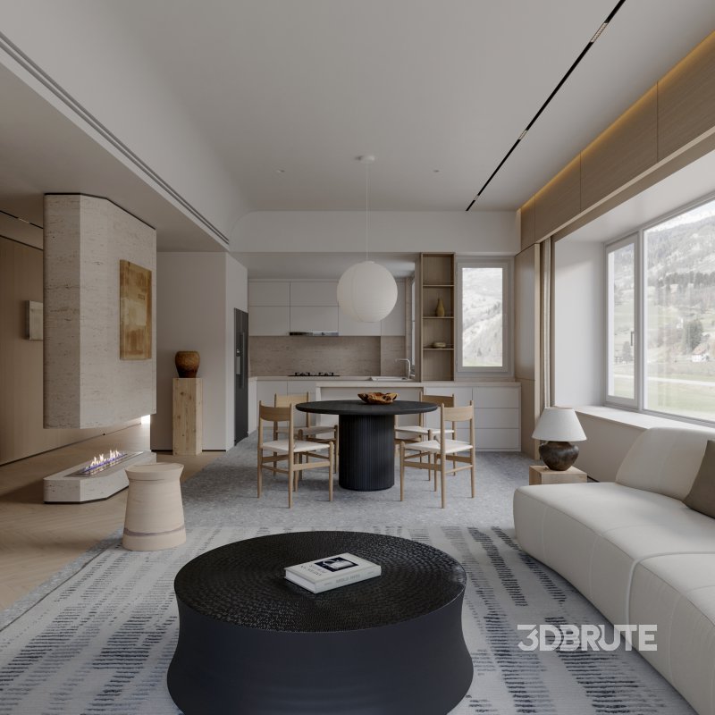 Living Room Dining Room Image 4