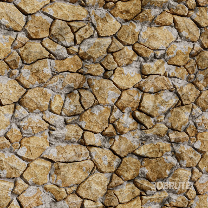 Stone Wall 10 (Seamless) Image 2