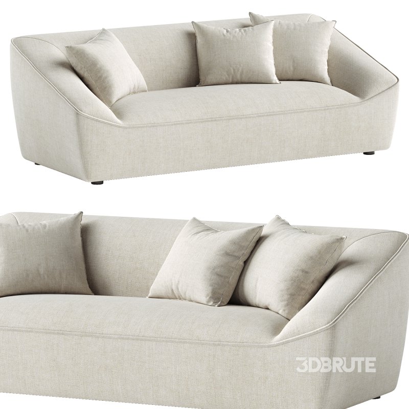 Felix Round 3 Seater Sofa Image 3