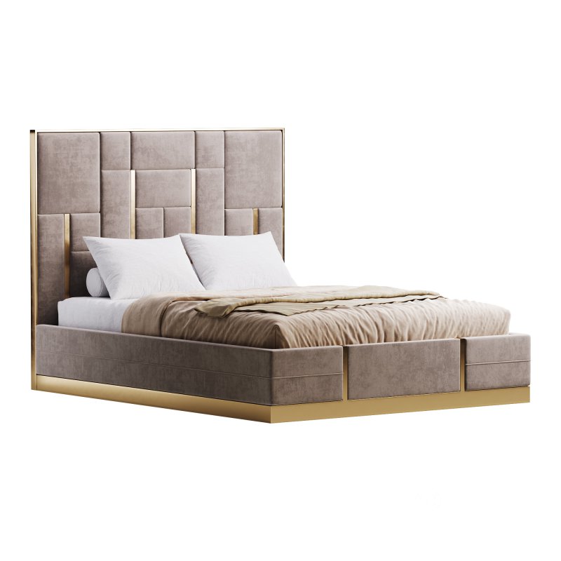 Luxury Leather Bed Image 4