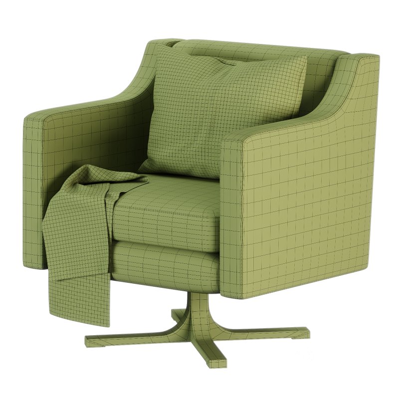 Kenneth Swivel Chair, Grey Image 7