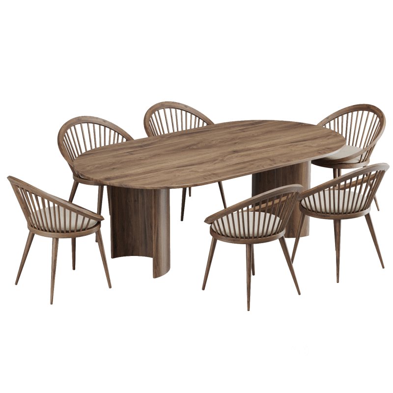 Dinning chair and table258 Image 6