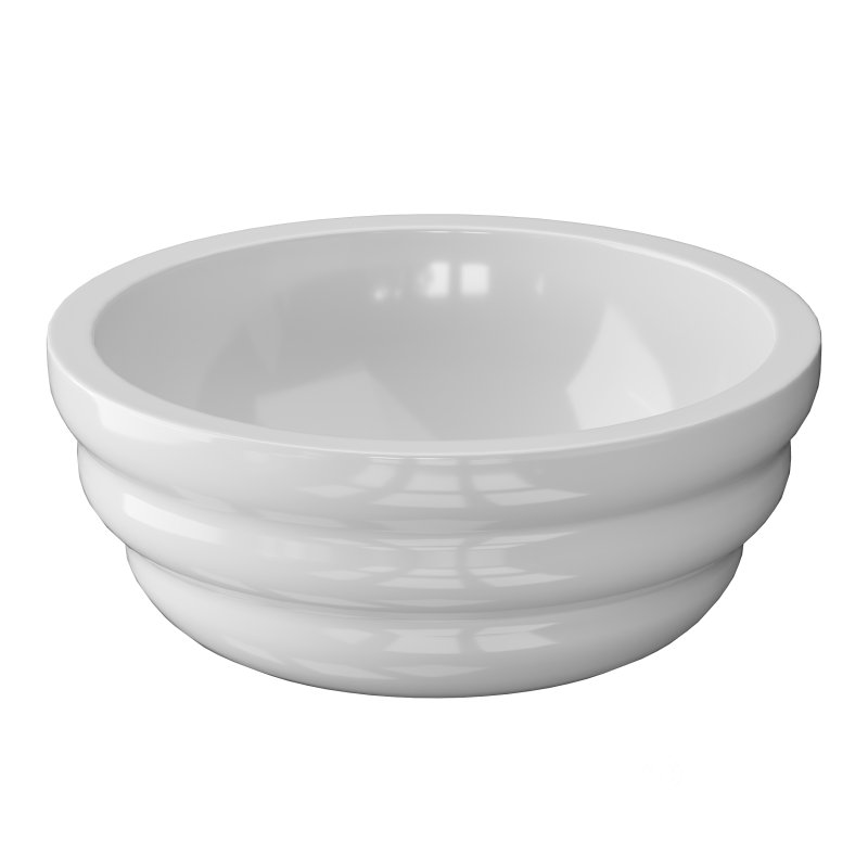 Ozone Round Above Counter Vessel Bathroom Sink Image 3