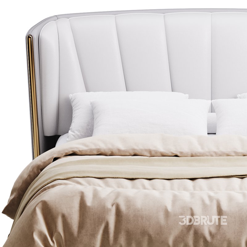 Wingback Headboard Bed Image 11