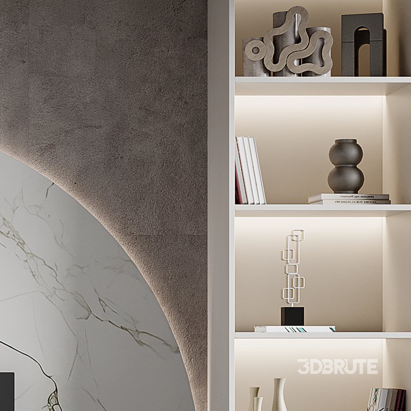 Modern TV Wall 017 Image 11