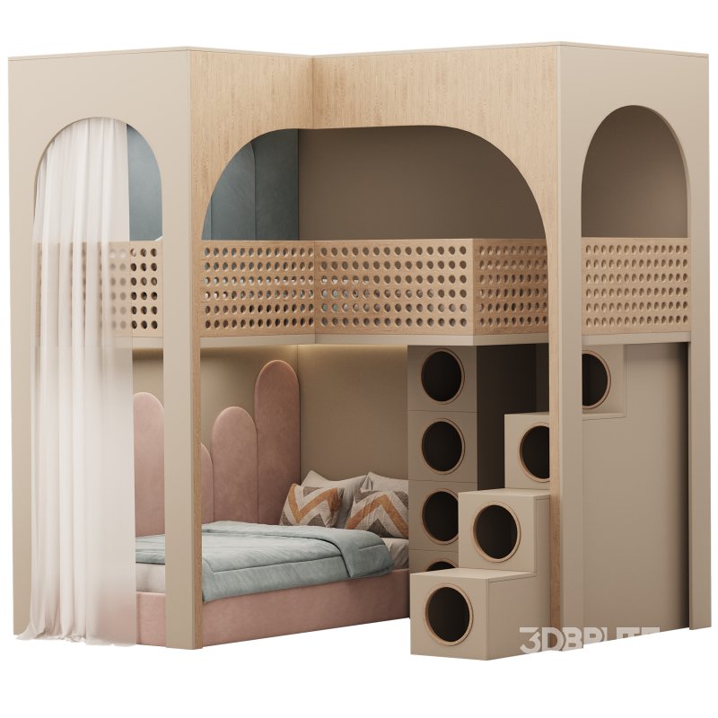 Bunk bed for kids 7 Image 2