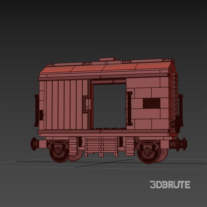 Lego Small Freight Wagon Image 3