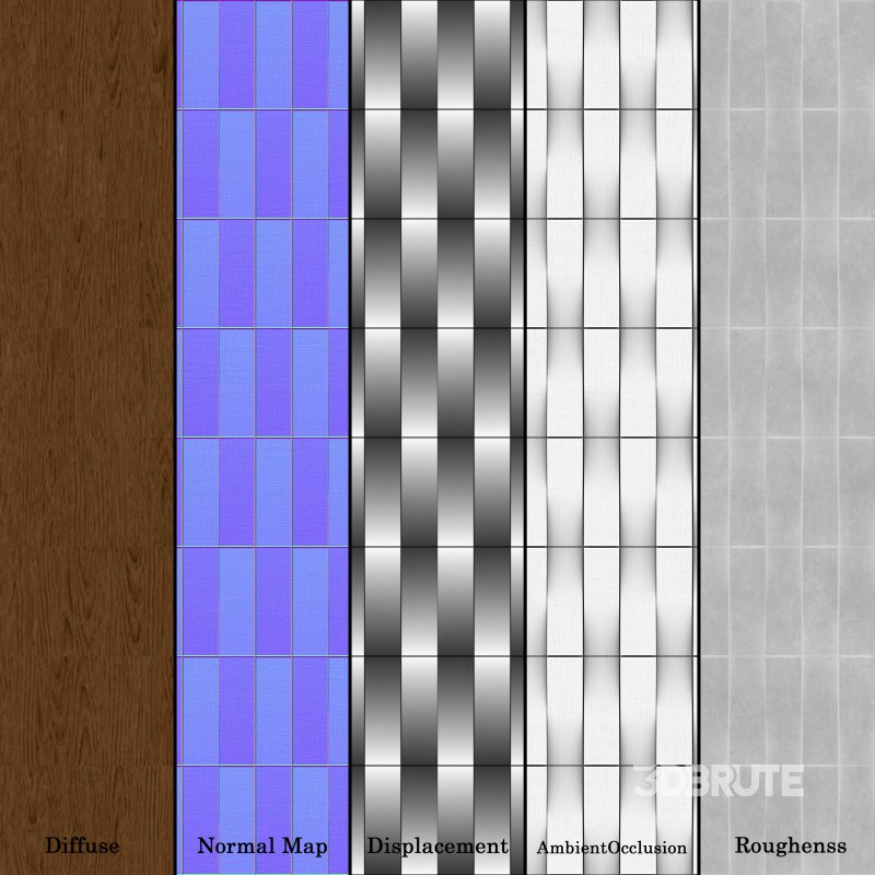 Art Wood 06 ( Curve Wood-Seamless ) Image 7