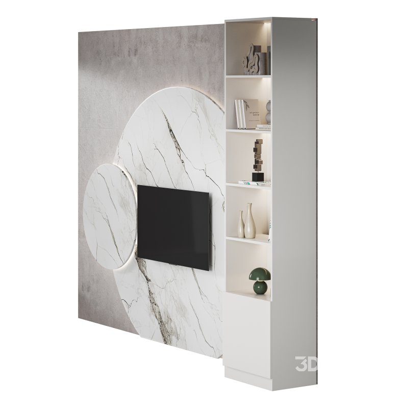 Modern TV Wall 017 Image 8