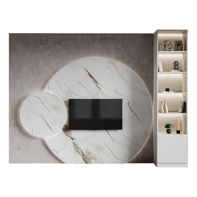 Modern TV Wall 017 Image 7