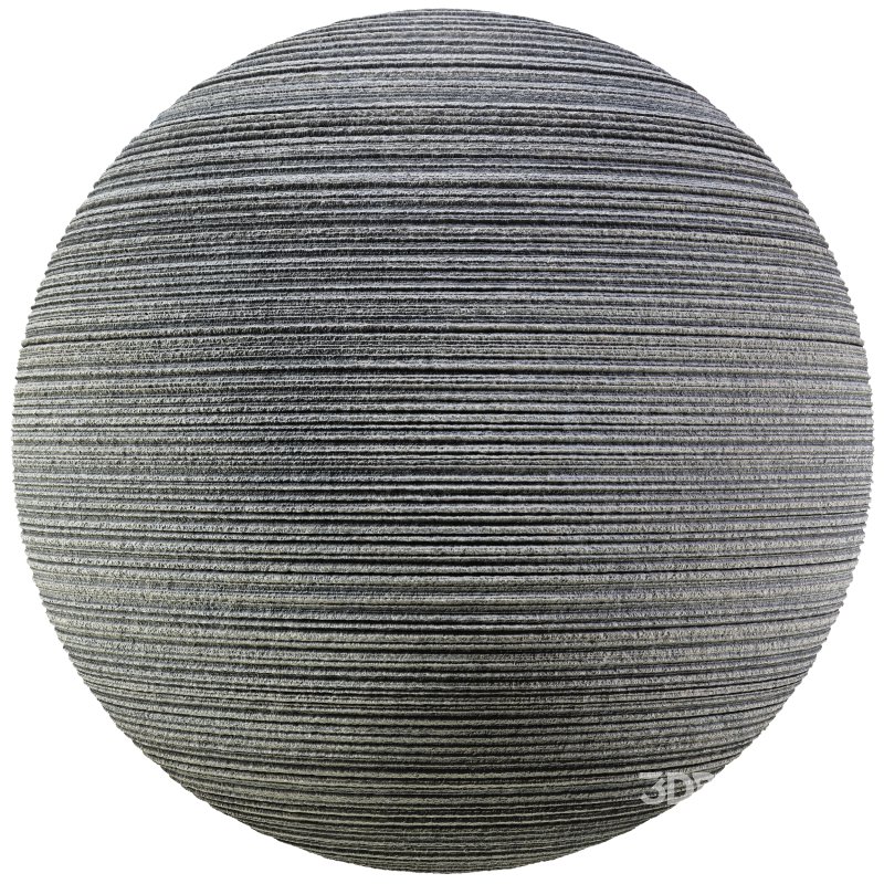 Ribbed Concrete wall 03 (strip concrete-Seamless) Image 2