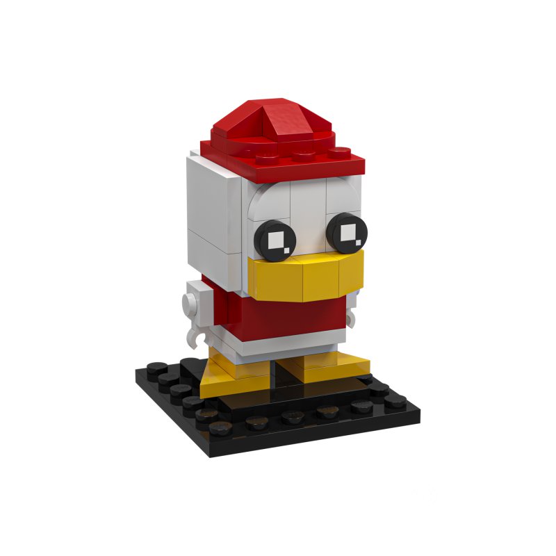 Lego Scrooge McDuck Huey Dewey Louie Image 2
