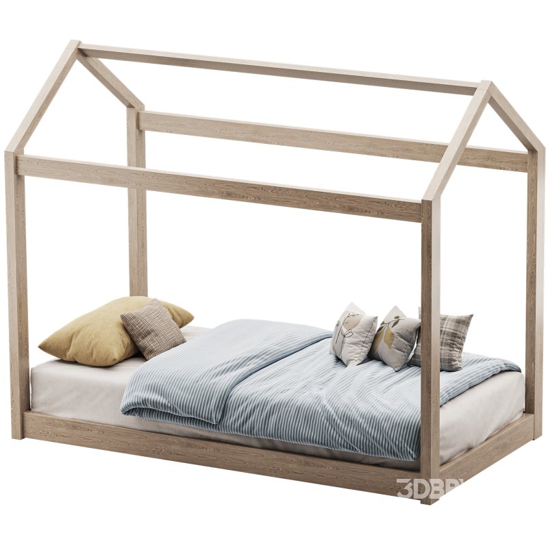 Tate House Canopy Twin Bed Image 2