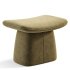 Modern Microfiber Leather Fabric Makeup Stool - Thumbnail 2