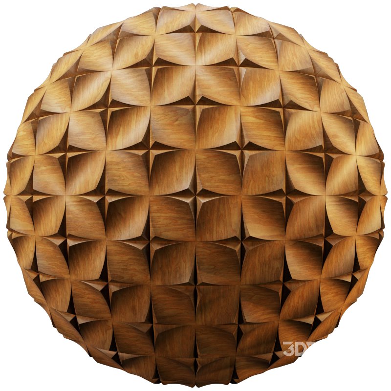 Dune Wood Wall Tile (Seamless) Image 3