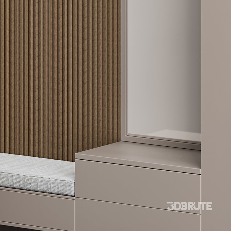 Hallway area with a minimalistic hanger 3 Image 9