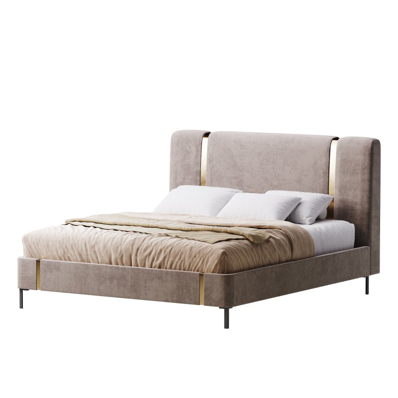 Solid Color Sponge Rectangle Natural Pallet Bed Image 13