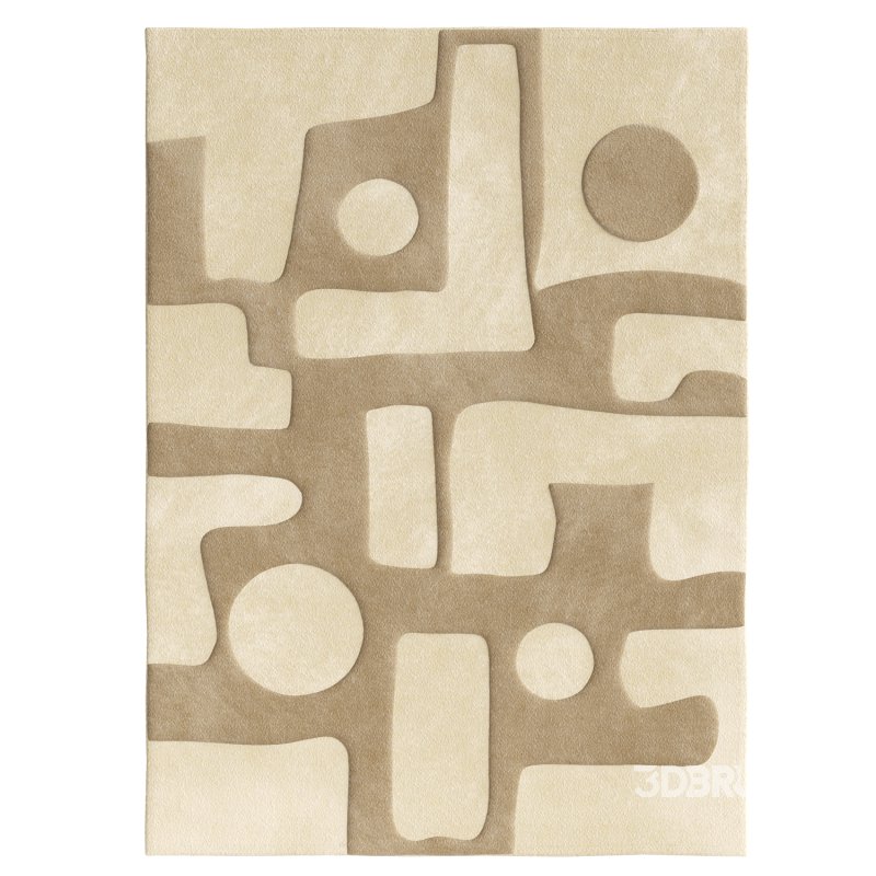 Hadessa Textured Geometric Rug Image 2