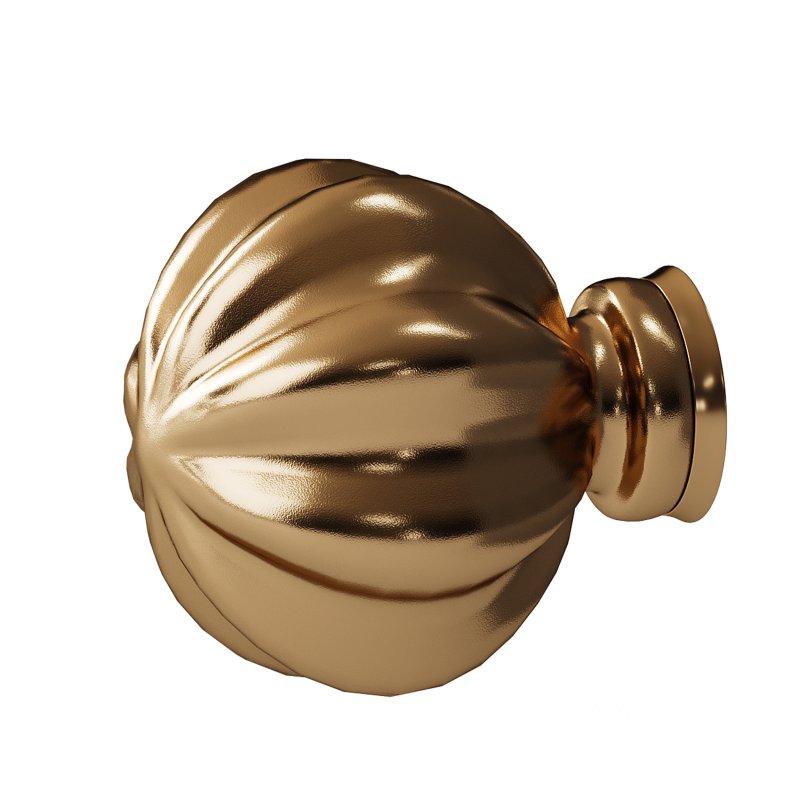 Cabinet Knob Wrought Iron Mission 1.5″ Dia Image 8