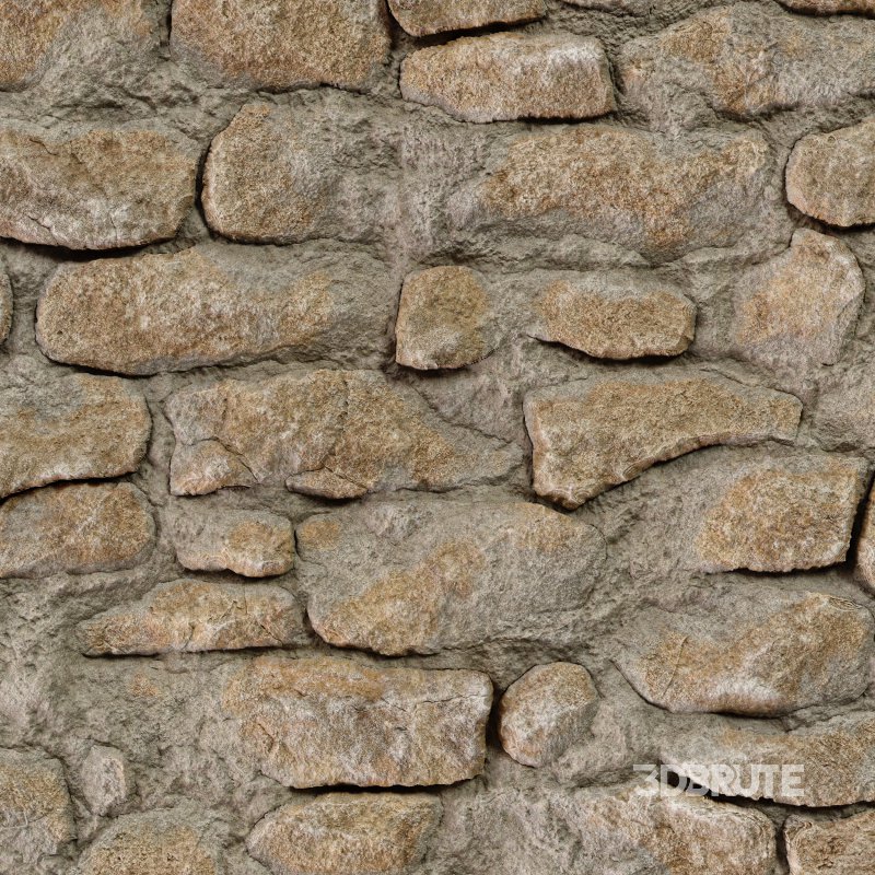 Stone Wall 19 (Seamless) Image 4