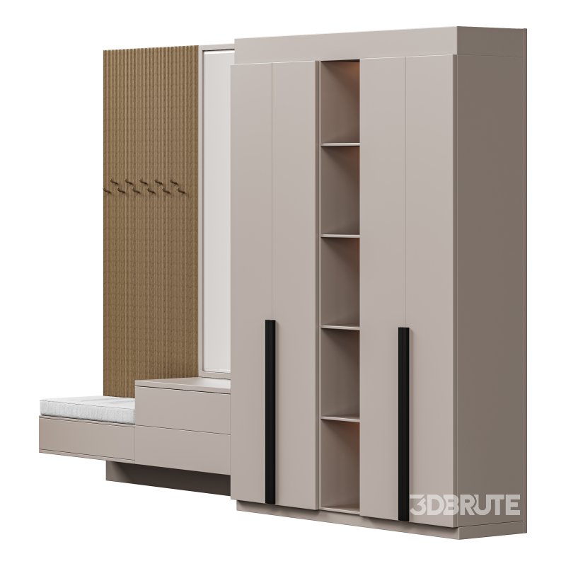 Hallway area with a minimalistic hanger 3 Image 5