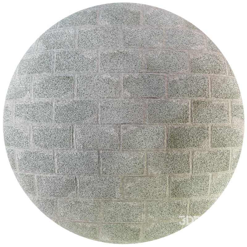Concrete Block Wall (Seamless) Image 5