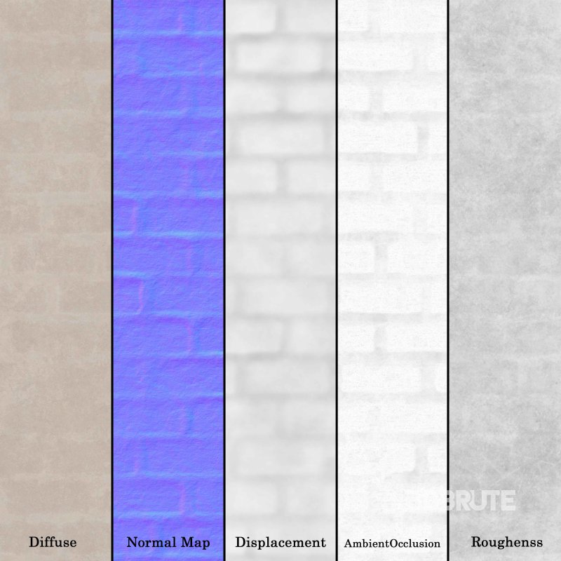 Brick Paint 01 (Seamless) Image 6