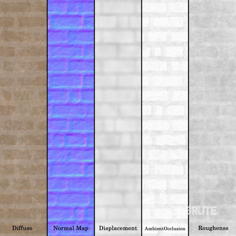 Brick Paint 02 (Seamless) Image 6