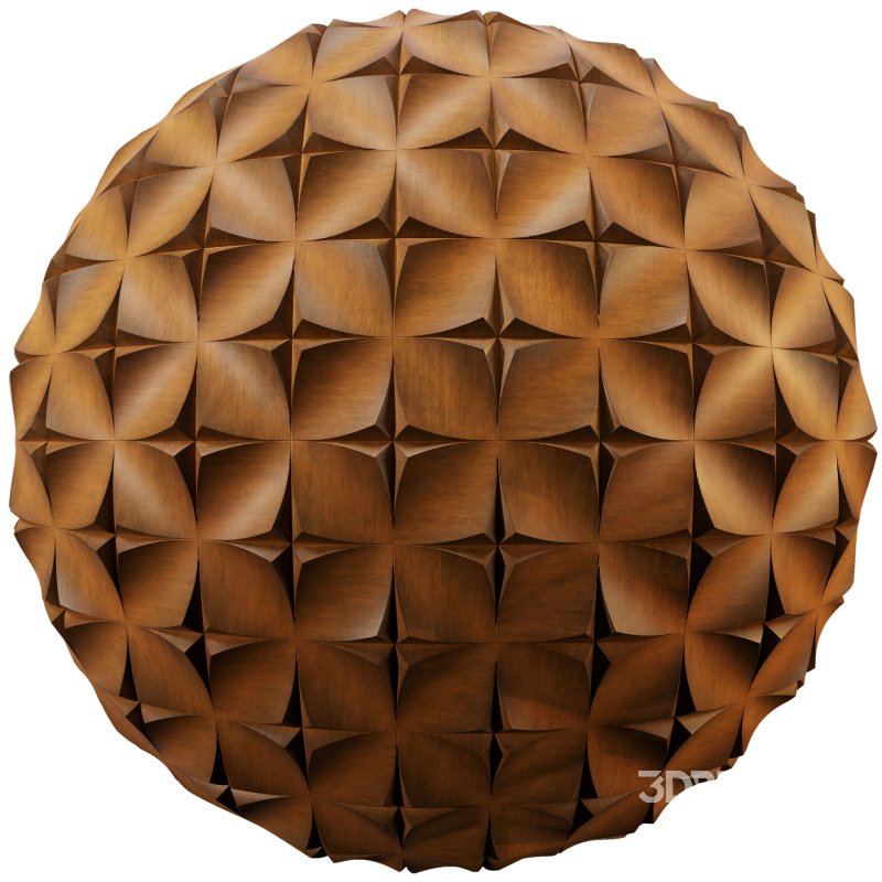 Dune Wood Wall Tile (Seamless) Image 6