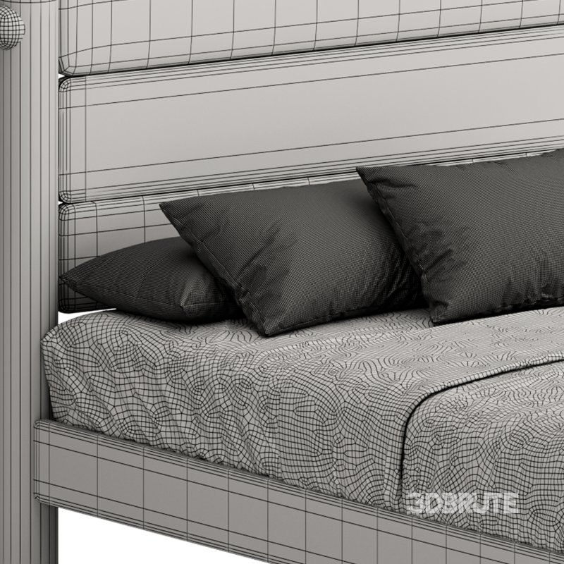 Desiree Childrens Bed White Natural Image 15