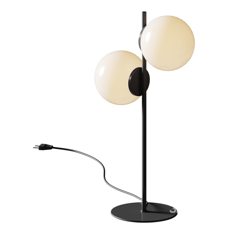 Tafellamp Atlanta van opaalglas Image 5