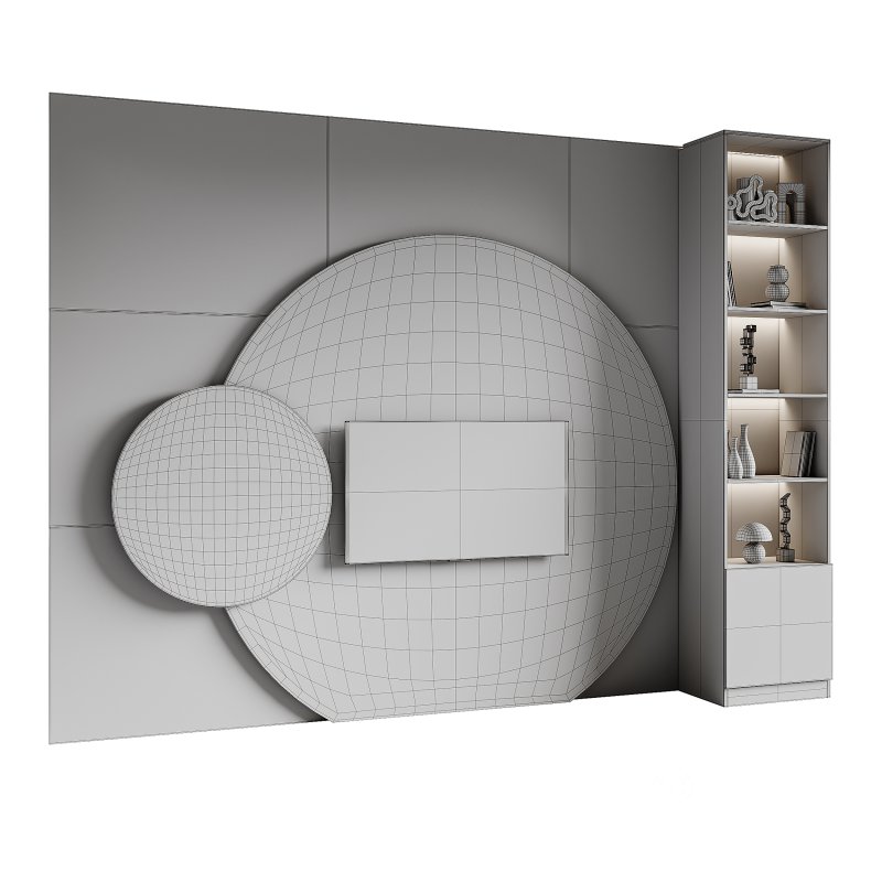 Modern TV Wall 017 Image 14