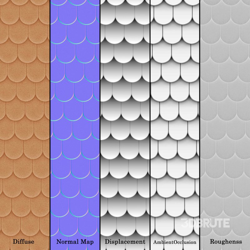 Saga Round Tile 01 – Seamless Image 5