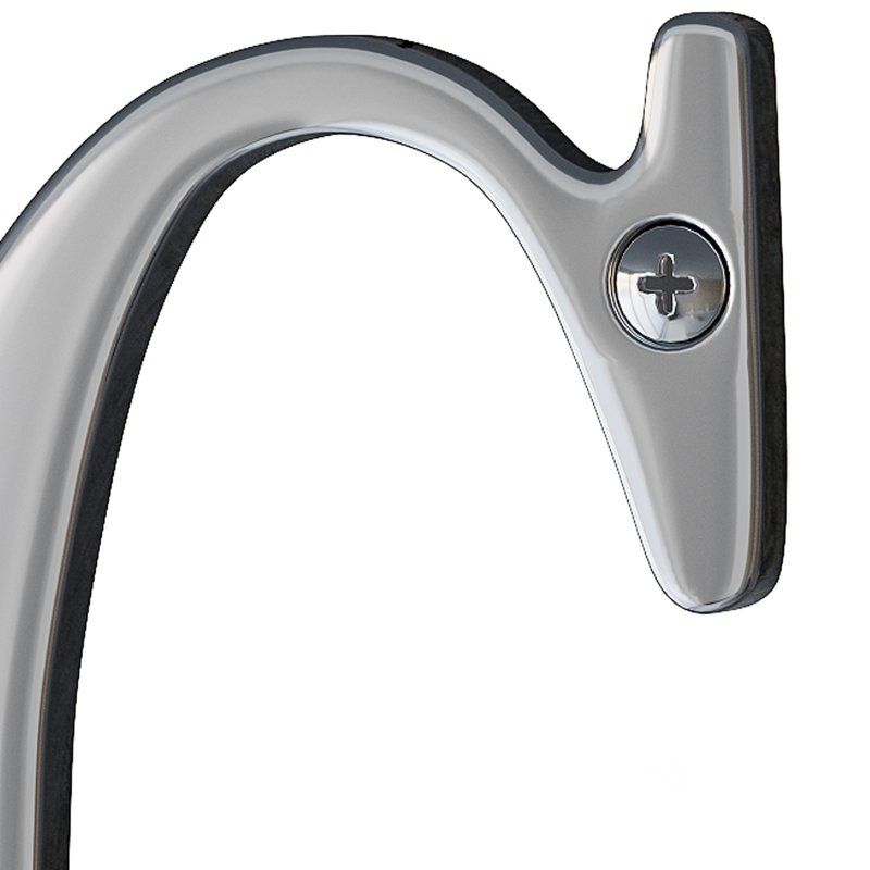 House Letter Solid Bright Brass Wall Mount C Letter Image 12