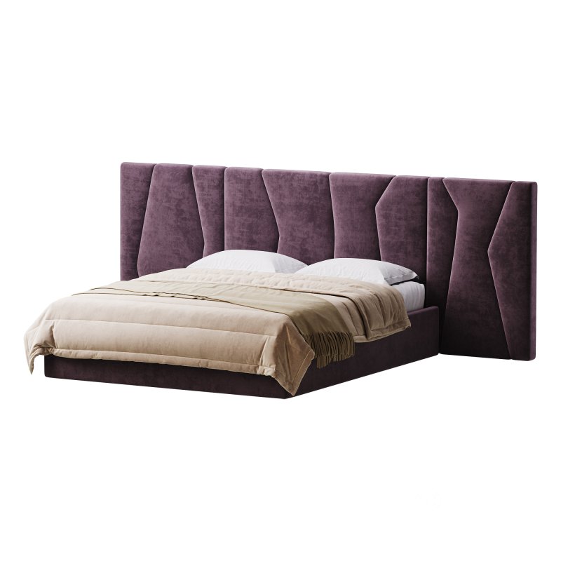 Cama de Casal Rossio Rosa Image 8