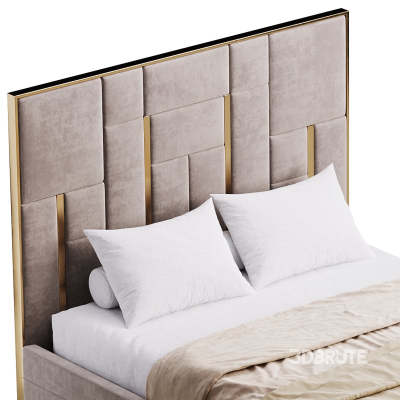 Luxury Leather Bed Image 12