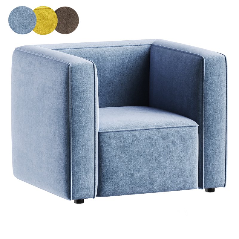 siniy kreslo Image 4