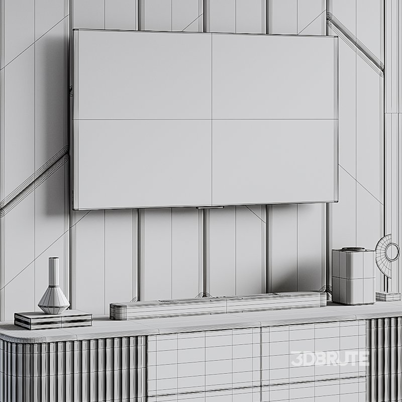 Modern TV Wall 022 Image 15