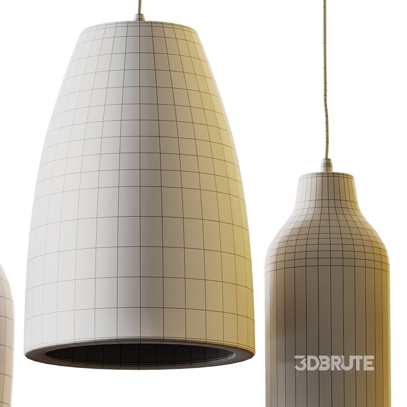 Wabi sabi Pendant Light Wine Bottle Image 15