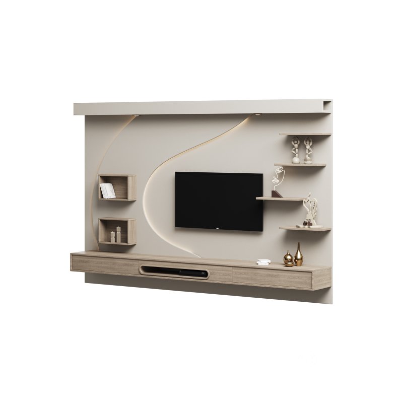 Modern TV Wall 06 Image 1