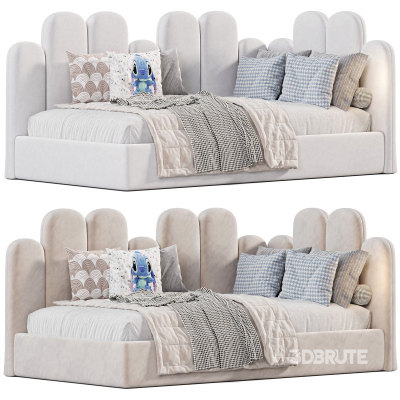 Corner Bed Savoyardi Kids By Sensorsleep Image 1